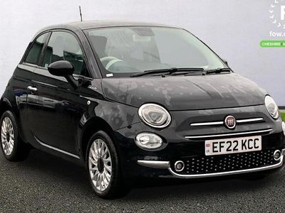 Black Used 2022 Fiat 500 Dolcevita Hatchback | £10,999 (Fair price)