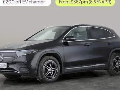 Used Mercedes EQA250+ AMG line 139 kW (190 HP) 2023 Black SUV