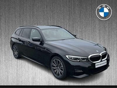 Black Used 2022 BMW 320 M Sport Estate | £25,399 (Fair price)