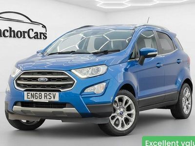 Used Ford Ecosport Titanium 101 HP (74 kW) 2018 Blue SUV