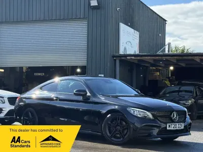 Used Mercedes C220 AMG Line Premium 2020 Black Coupe