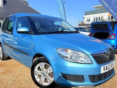 Used Skoda Roomster SE 105 HP (77 kW) 2012 Blue MPV