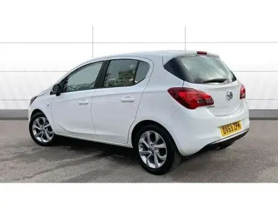 Begagnad Vauxhall Corsa SRi 90 HK (66 kW) 2019 Vit Halvkombi