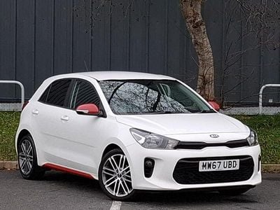 Used Kia Rio 2017 White Hatchback