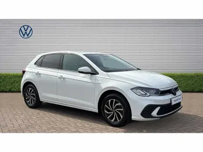 Used VW Polo Life 95 HP (69 kW) 2022 White Hatchback