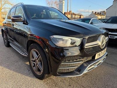 Used Mercedes GLE350 AMG line 320 HP (235 kW) 2021 Black Estate