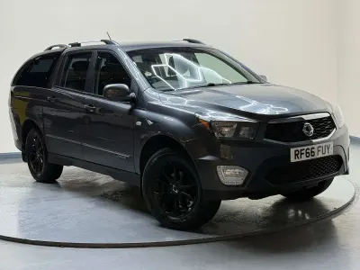 Used SsangYong Musso 2017 Grey Pickup