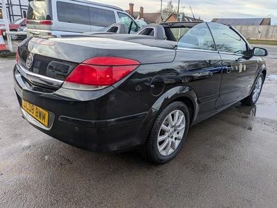 Used Vauxhall Astra Cabriolet Sport 2008 Black Cabriolet