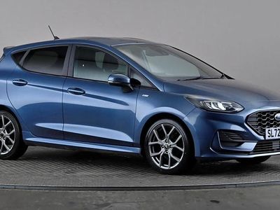 Used Ford Fiesta ST-Line 100 HP (73 kW) 2022 Blue Hatchback