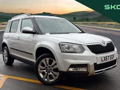 Used Skoda Yeti Outdoor Drive 110 HP (80 kW) 2018 White SUV