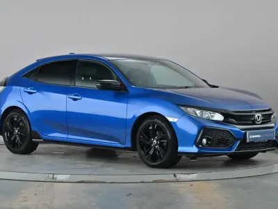 Used Honda Civic Sport 126 HP (92 kW) 2018 Blue Hatchback