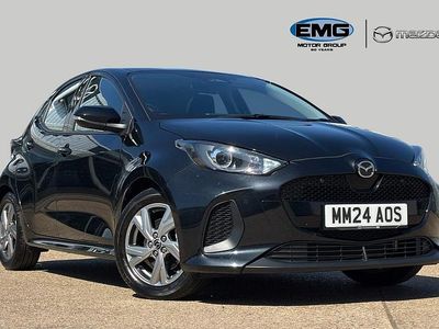 Begagnad Mazda 2 Exclusive-Line 116 HK (85 kW) 2024 Svart Halvkombi