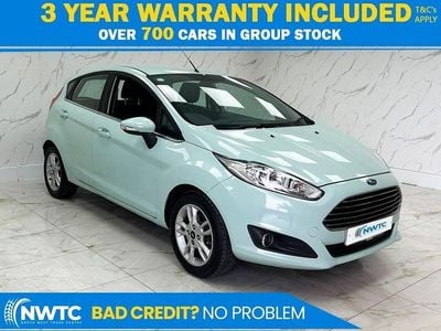 Used Ford Fiesta Zetec 100 HP (73 kW) 2017 Green Hatchback