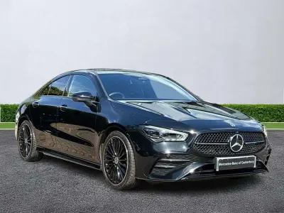 Used Mercedes CLA200 AMG Line Premium Plus 163 HP (119 kW) 2025 Black Coupe