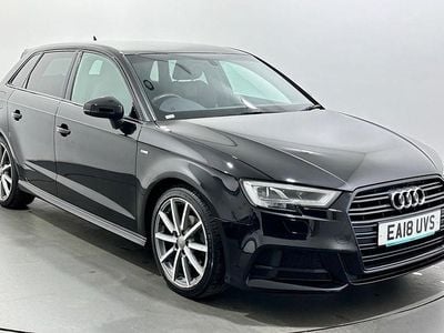 Used Audi A3 Black Edition 150 HP (110 kW) 2018 Sedan