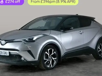 Używany Toyota C-HR 122 KM (89 kW) 2018 Srebrny SUV