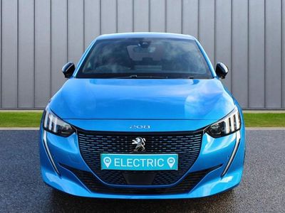 Used Peugeot e-208 Premium 98 kW (134 HP) 2021 Blue Hatchback