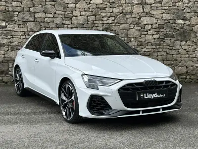 Used Audi S3 Sportback Black Edition 333 HP (244 kW) 2025 White Hatchback