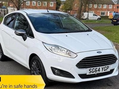 Used Ford Fiesta Titanium 2014 White Hatchback