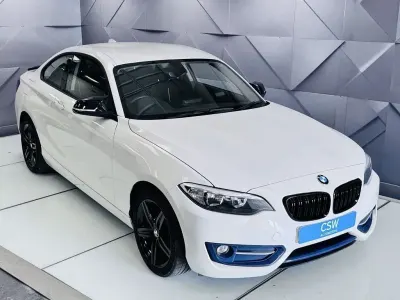 Used BMW 218 Sport Line 150 HP (110 kW) 2016 White Coupe