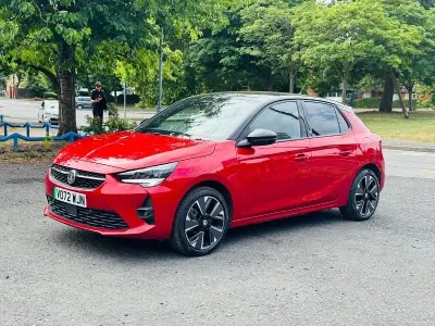 Used Vauxhall Corsa-e GS Line 100 kW (136 HP) 2022 Red Hatchback