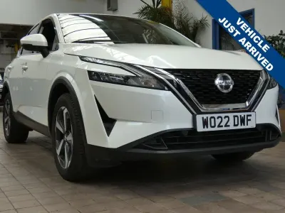Used Nissan Qashqai N-Connecta 158 HP (116 kW) 2022 White SUV