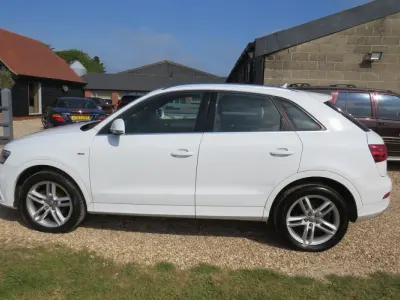 Używany Audi Q3 S-Line 2013 Biały SUV