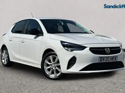Used Vauxhall Corsa 75 HP (55 kW) 2020 White Hatchback