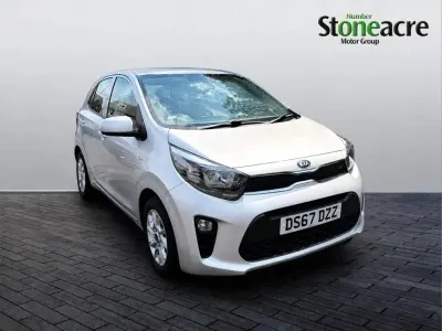 Used Kia Picanto 83 HP (61 kW) 2017 Silver Hatchback