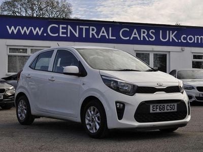 Used Kia Picanto 66 HP (48 kW) 2018 White Hatchback