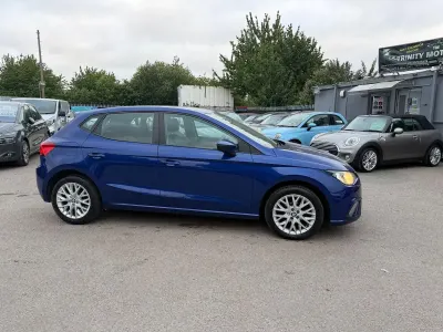 Used Seat Ibiza SE Technology 2019 Blue Hatchback