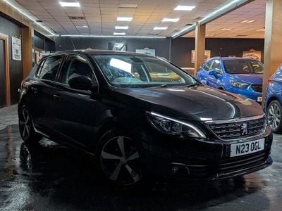 Used Peugeot 308 Allure 130 HP (95 kW) 2017 Black Hatchback