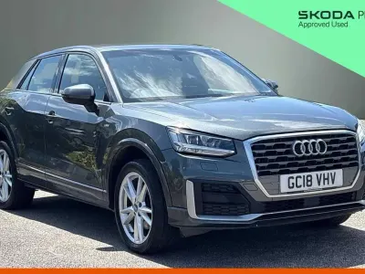 Used Audi Q2 S-Line 150 HP (110 kW) 2018 Grey SUV