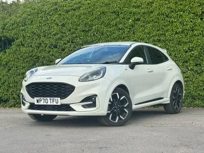 Used Ford Puma ST-Line X 125 HP (91 kW) 2020 White SUV