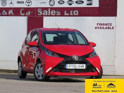 Used Toyota Aygo X-play 71 HP (52 kW) 2018 Red Hatchback