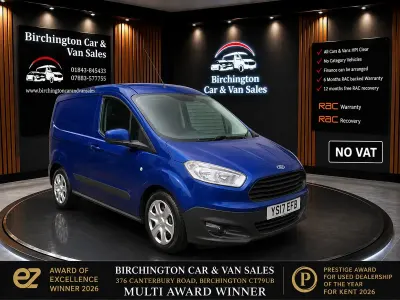 Used Ford Transit Courier Trend 2017 Blue Van