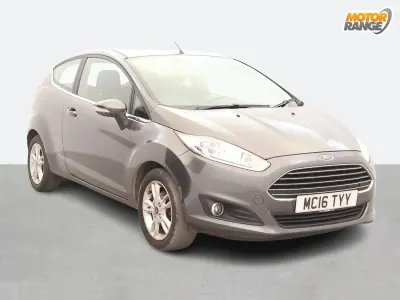 Used Ford Fiesta Zetec 82 HP (60 kW) 2016 Grey Hatchback
