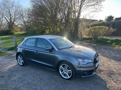 Begagnad Audi A1 S-Line 2013 Grå Halvkombi
