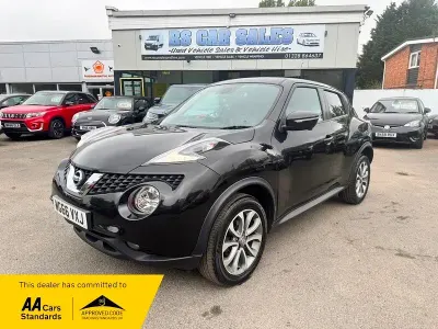 Used Nissan Juke Tekna 110 HP (80 kW) 2016 Black SUV
