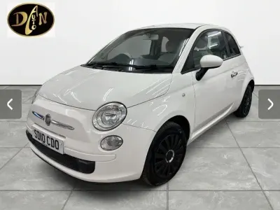 Used Fiat 500 Pop 69 HP (50 kW) 2010 White Hatchback