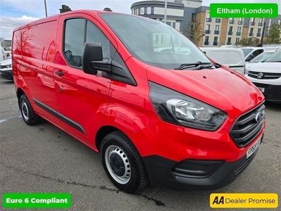 used Ford 300 Transit Custom 2.0LEADER P/V ECOBLUE 104 BHP IN RED WITH 72,600 MILES AND A FULL SERVICE HISTORY, 1 OWNER FROM