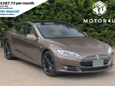 Used Tesla Model S 311 kW (423 HP) 2016 Gold Hatchback