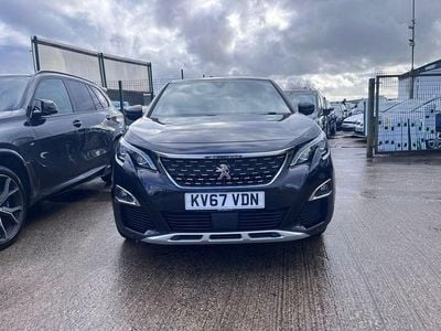 Used Peugeot 3008 GT-line 120 HP (88 kW) 2017 Black SUV