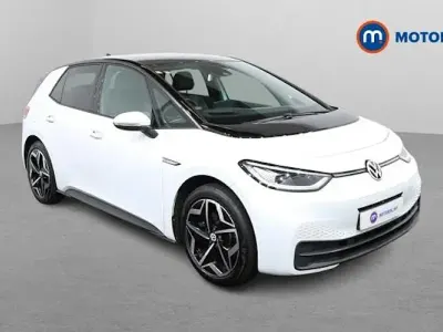 Used VW ID.3 Pro 150 kW (204 HP) 2022 White Hatchback