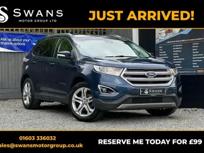 Used Ford Edge Titanium 210 HP (154 kW) 2017 Blue SUV