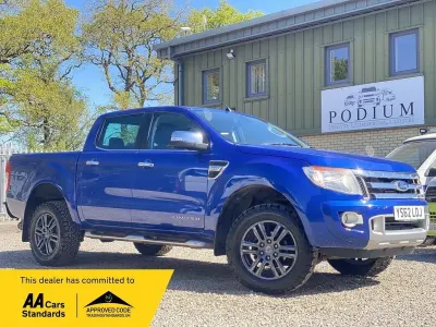 Used Ford Ranger Limited 150 HP (110 kW) 2013 Blue Pickup