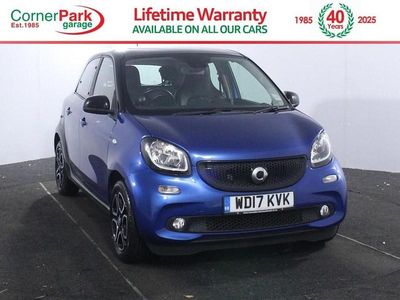 Blue Used 2017 Smart ForFour Premium Hatchback | £6,999 (Fair price)