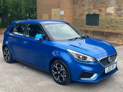 Used MG MG3 Exclusive 106 HP (77 kW) 2021 Blue Hatchback