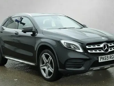 Used Mercedes GLA200 AMG line 156 HP (114 kW) 2019 Black SUV