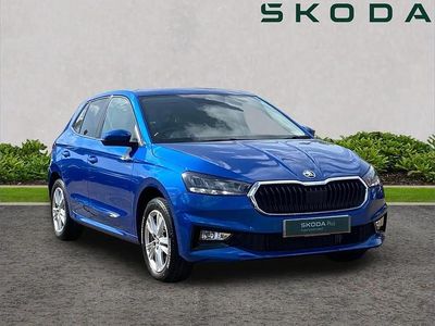 Used Skoda Fabia SE L 113 HP (83 kW) 2024 Blue Hatchback